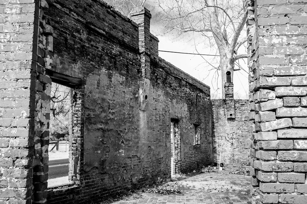 Downtown Shopping Still Open Yatesville, Infrared … Flickr