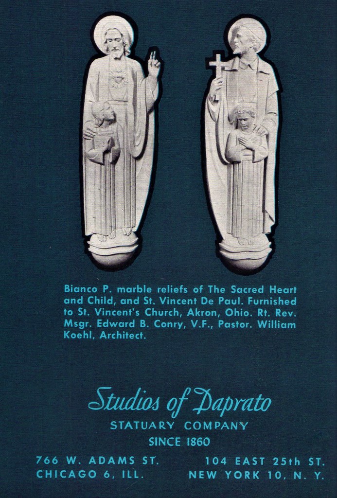 Studios of Daprato statuary company since 1860, ad from 19… Flickr