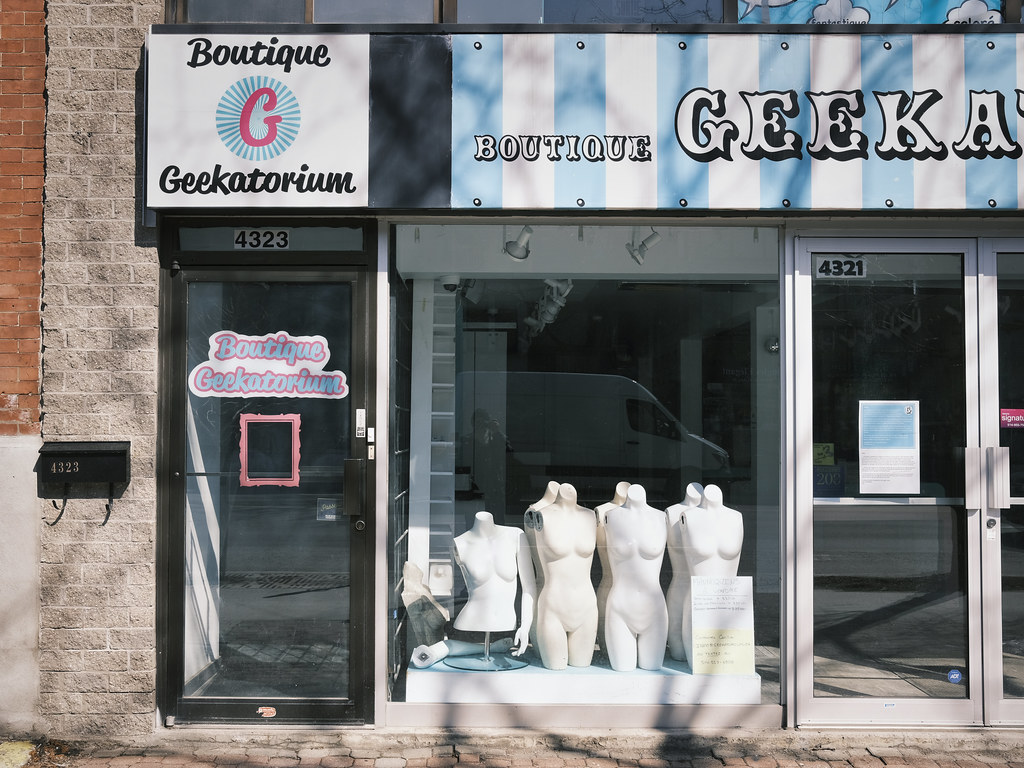 Boutique Geekatorium Rue SaintDenis, Montreal Richard Pilon Flickr