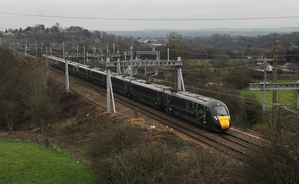 Great Western Railway 800018 , Stoke Gifford Bypass Bristo… Flickr