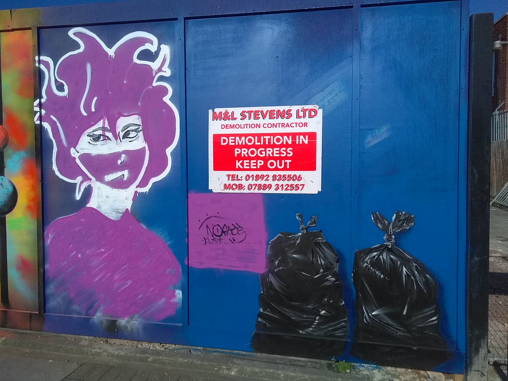 bin bags Taken in Forest Hill, London, UK. Simon Bowie Flickr