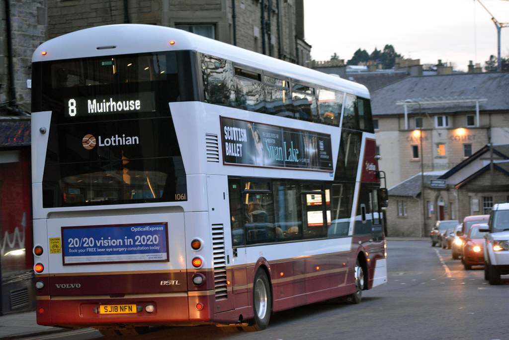 1061 This bus was new to Lothian Buses as 1061 in 2018. Se… Flickr