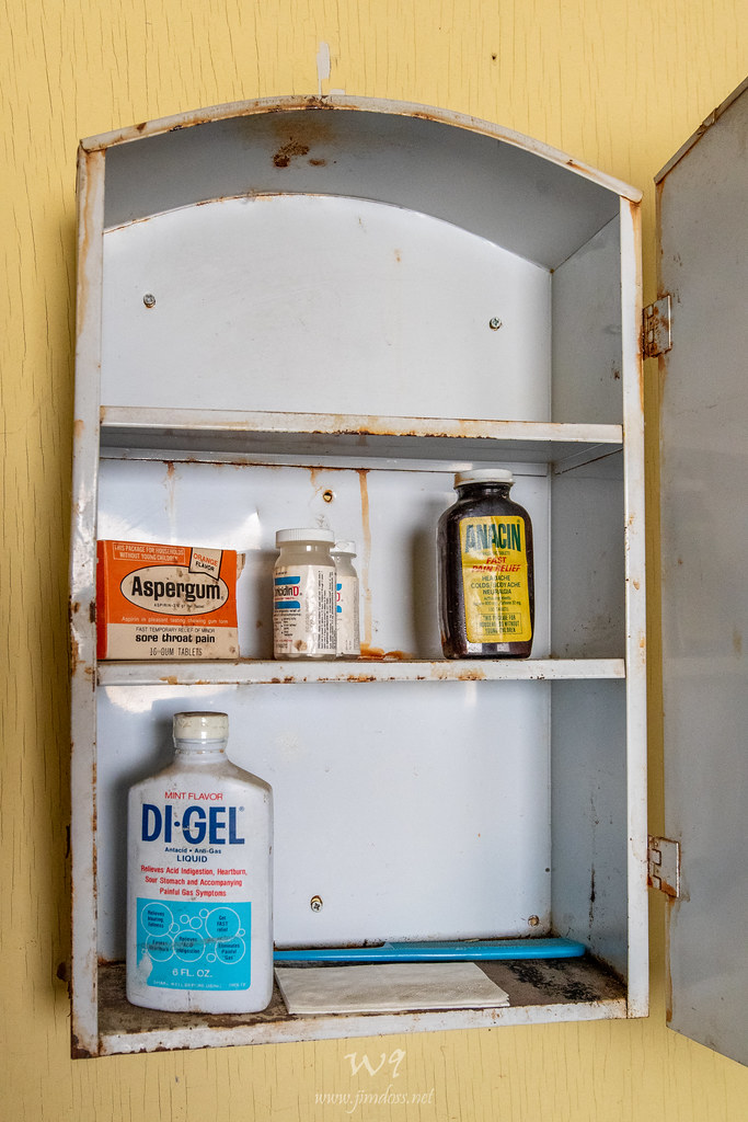 Well Stocked The medicine at the Beveridge cabin. … Flickr