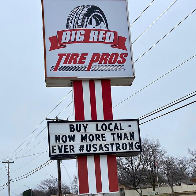 Big Red Tire Pros Flickr