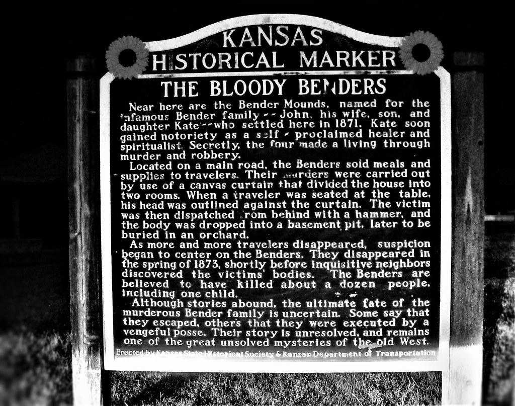 The Bloody Benders Cherryvale, Kansas Near here are the … Flickr