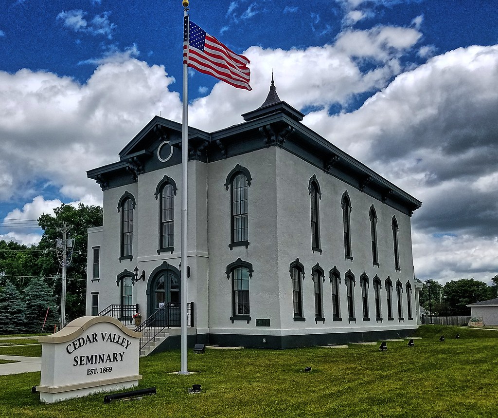 Cedar Valley Seminary Osage IA nrhp 77000541 Cedar Val… Flickr