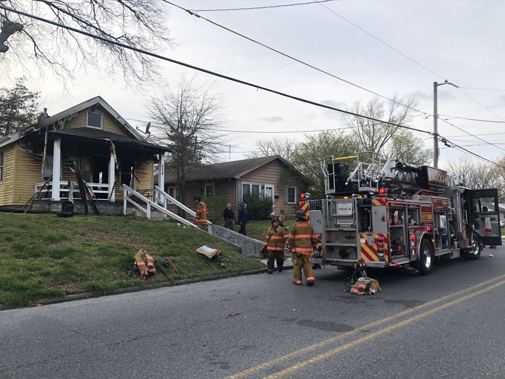 House fire in Salisbury March 24, 2020. Working house fire… Flickr
