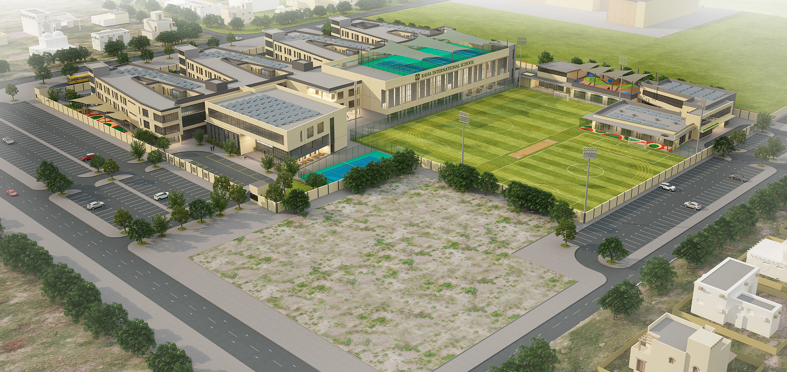 Raha Khalifa City Campus Flickr