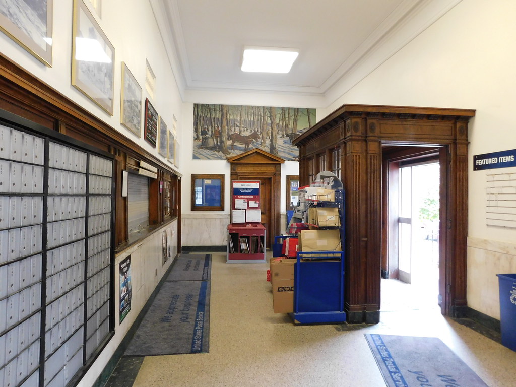 Wolfeboro NH Post Office Mural & Lobby a photo on Flickriver