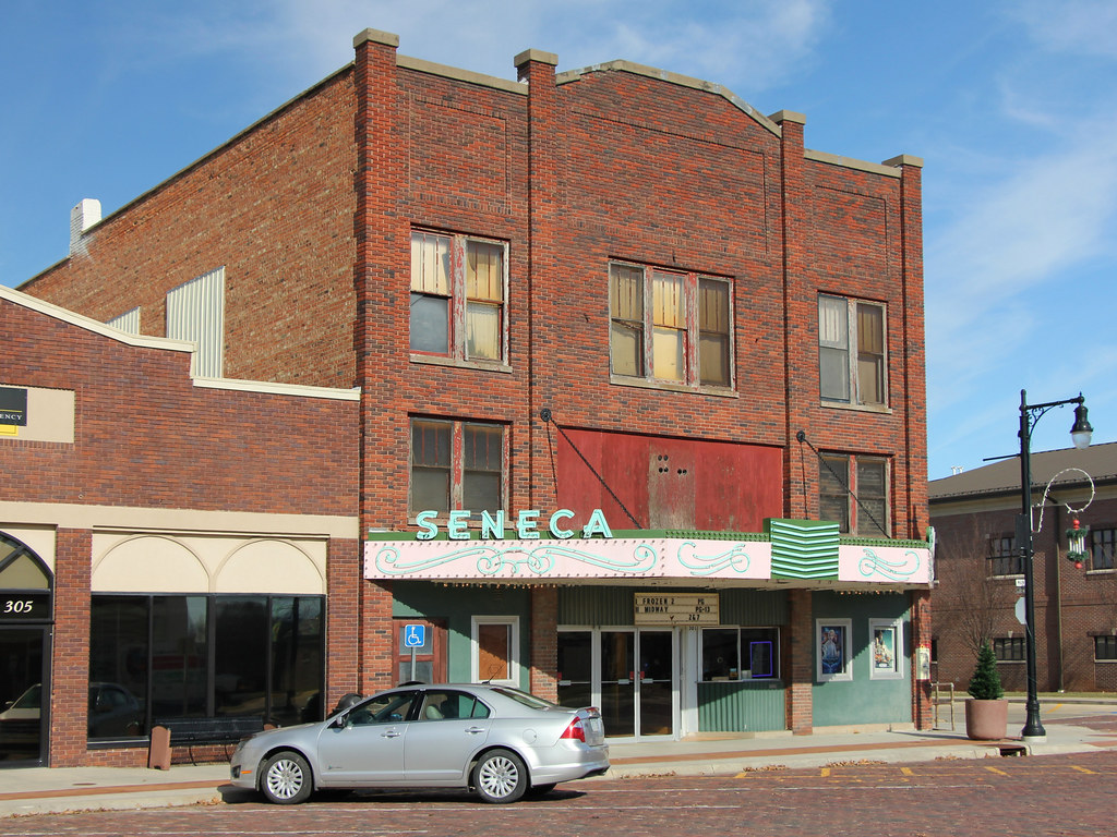 Seneca Theater Building Seneca, KS Tom McLaughlin Flickr