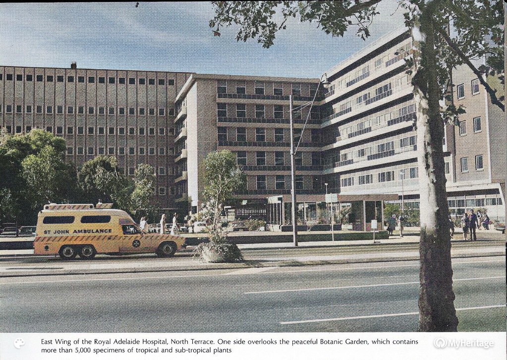 Royal Adelaide Hospital 1970s a photo on Flickriver