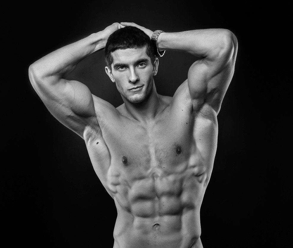 Males Muscle Chest & 6 pack abs 002 Flickr