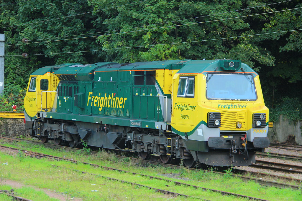 70001 Freightliner Class 70 70001 sits in Ipswich yard awa… Flickr