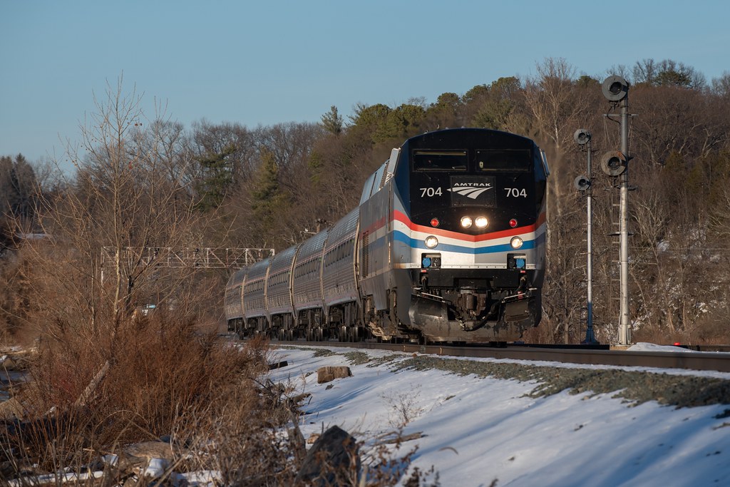 Amtrak 242 at Rhinecliff, NY Brett Jones 2731 Flickr
