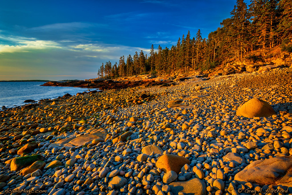 Schoodic Peninsula, Maine This was captured during a sunri… Flickr