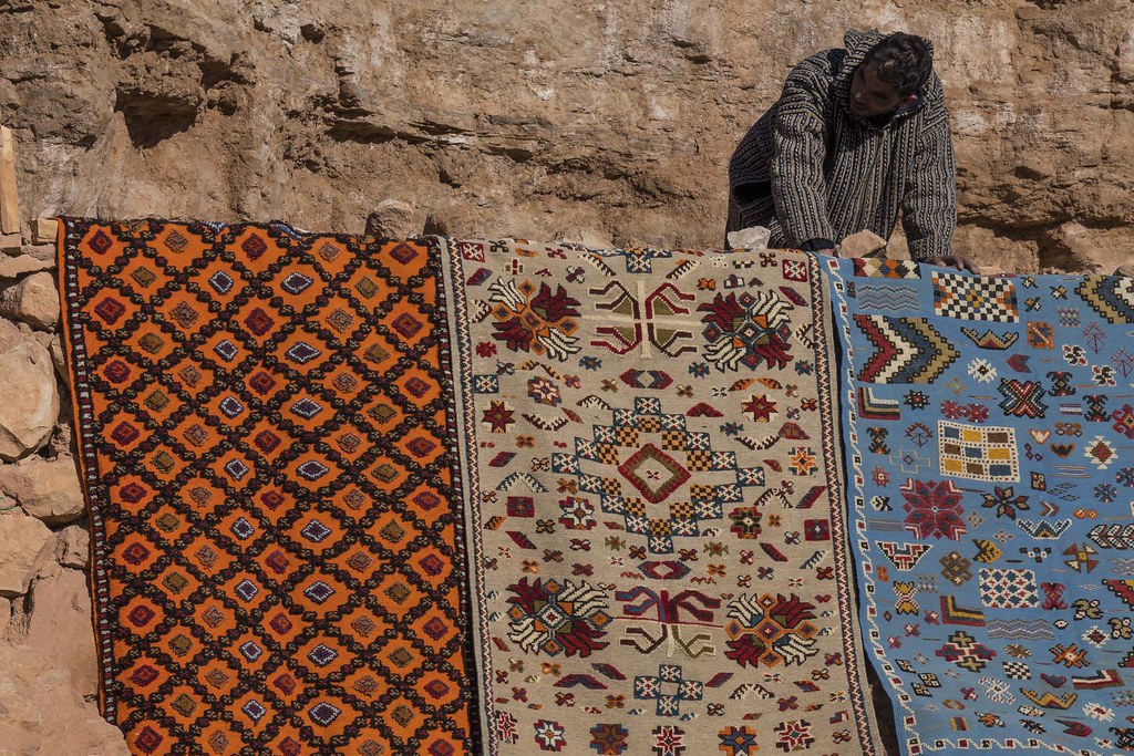 carpet salesman Aït Benhaddou, Morocco charles young Flickr