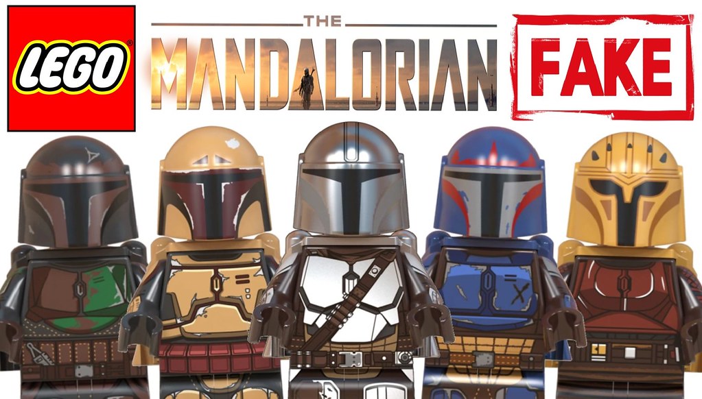 FAKE LEGO Mandalorian Minifigures Flickr