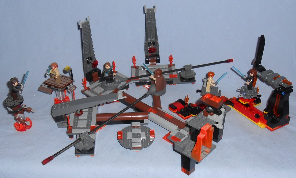 Lego Mustafar Sets Lego Star Wars Mustafar Sets * 9494… Flickr