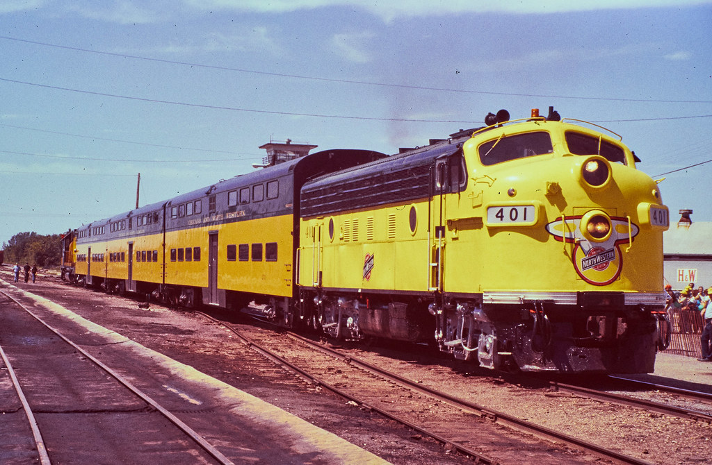CNW401Oelwein Oelwein railroad days train Richard Scott Marsh Flickr