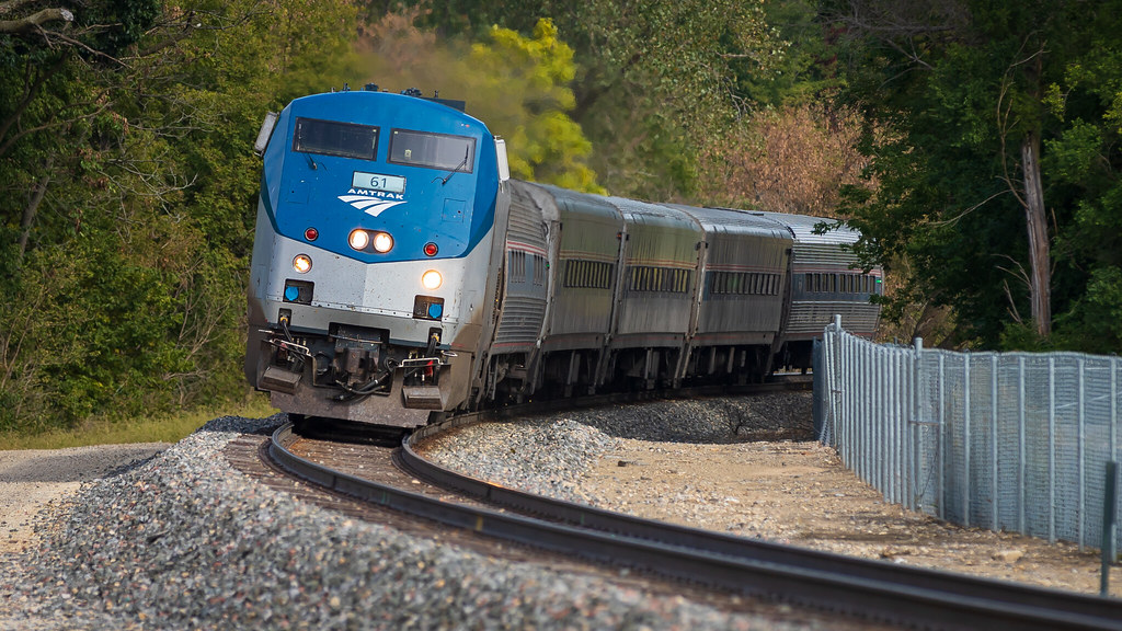 Amtrak "Wolverine" New Buffalo, Michigan Amtrak 61 leads… Flickr
