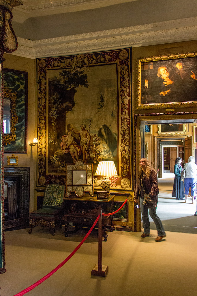 Queen Elizabeth's Bedroom, Burghley House, England Flickr