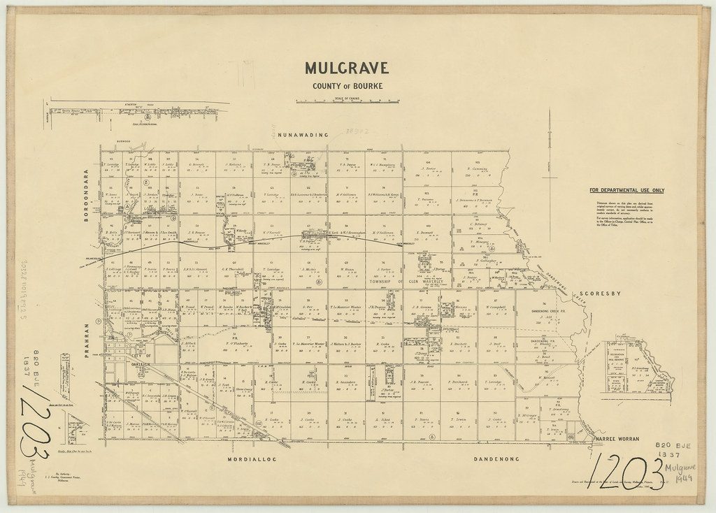 Mulgrave, County of Bourke, 1949 Title Mulgrave, County o… Flickr