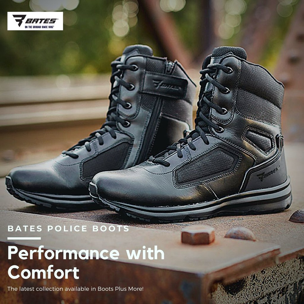 Bates Police Boots Since 2003, the American brand Bates pr… Flickr