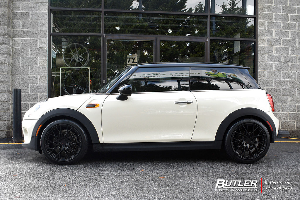 Mini Cooper with 18in TSW Sebring Wheels and Continental Extreme