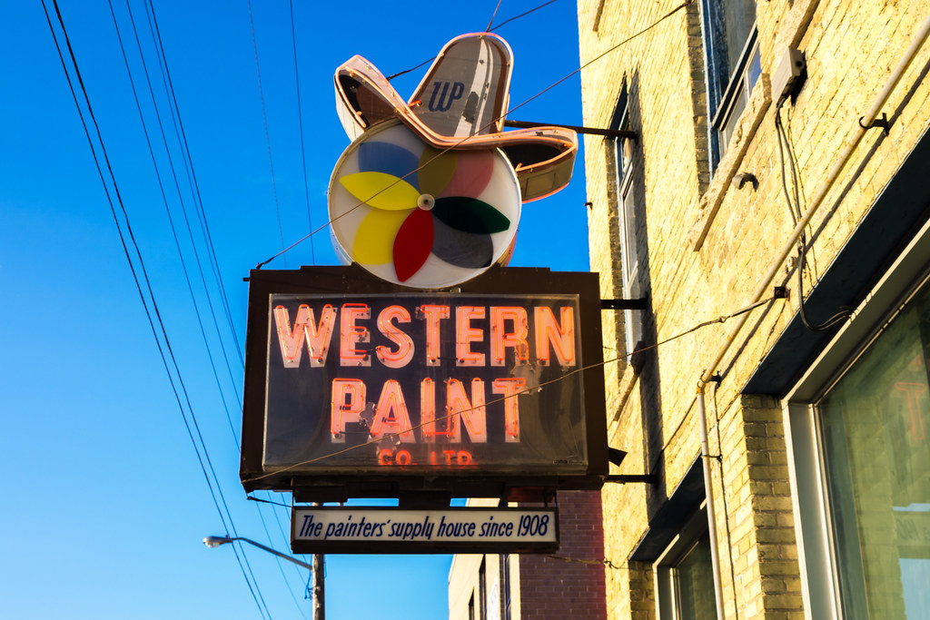 Wester Paint Hargrave Street, Winnipeg, Manitoba. Previous… Flickr