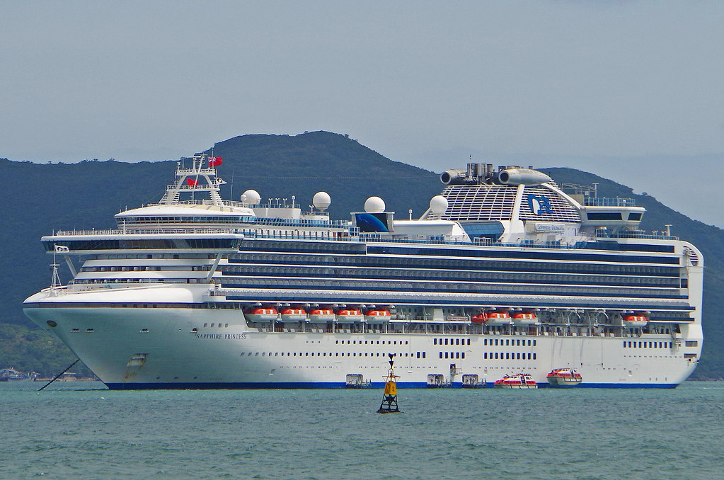 SAPPHIRE PRINCESS Vietnam Cruise Ship IMO 9228186 GT
