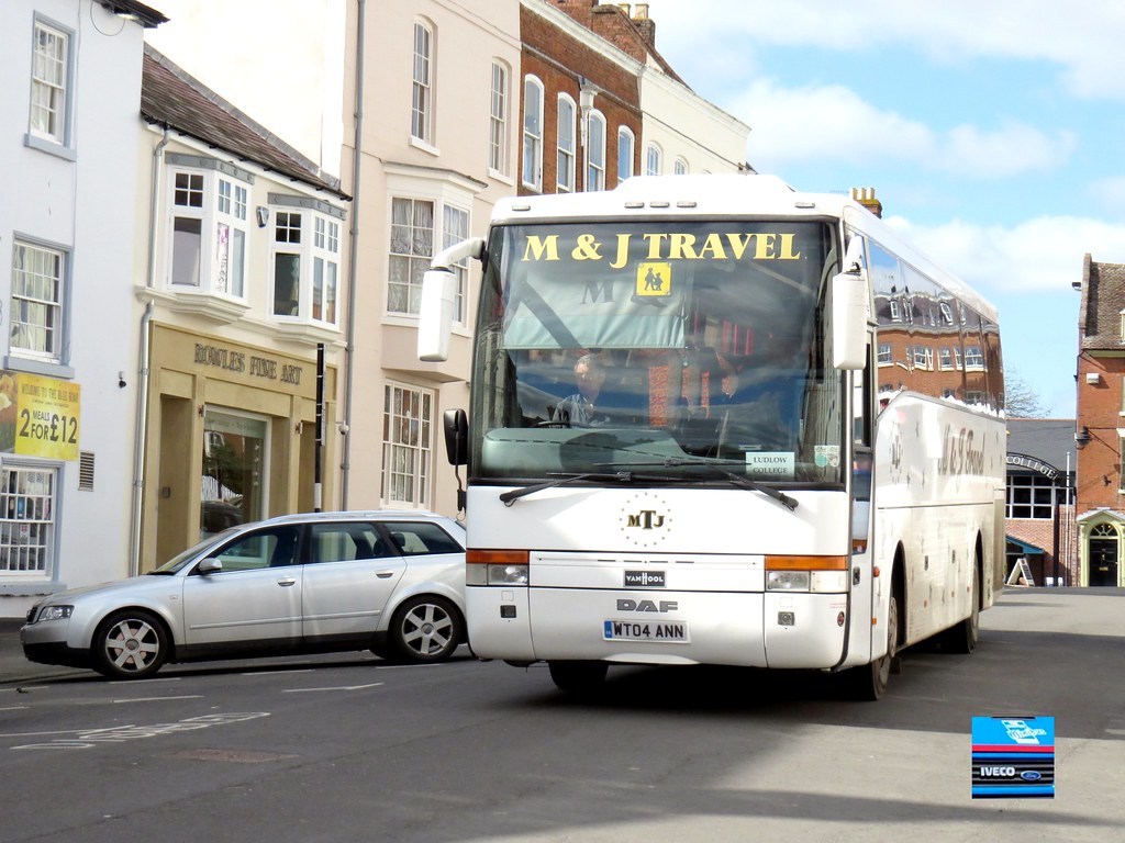 WT04ANN Mill Street, Ludlow, Shropshire, April 2014. Flickr