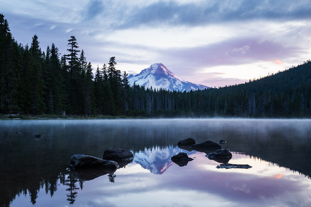 Mt Hood from Frog Lake David Panton Flickr