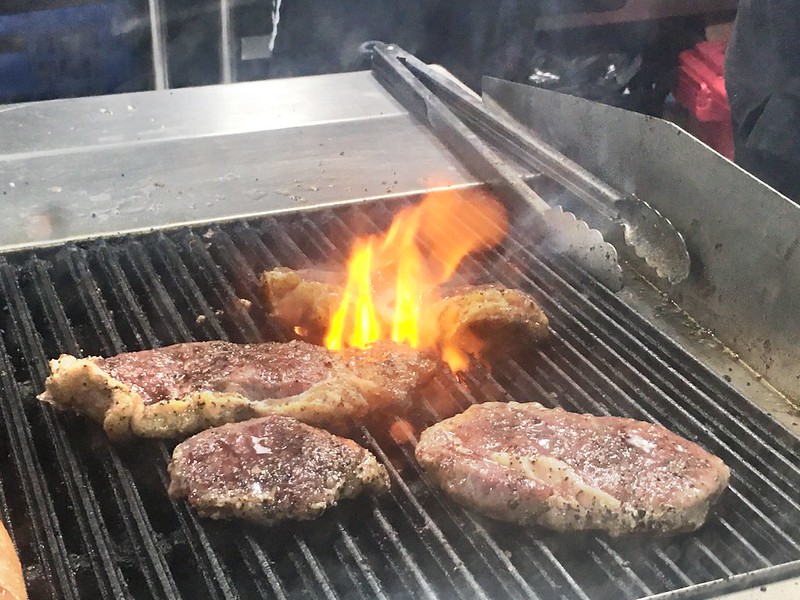Steak break at Meat Depot Jellybeans in the City
