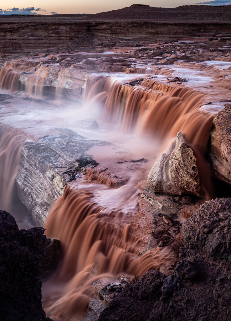 8I6A5685HDR Grand Falls,Arizona. AKA Chocolate Falls Greg Meyer MD