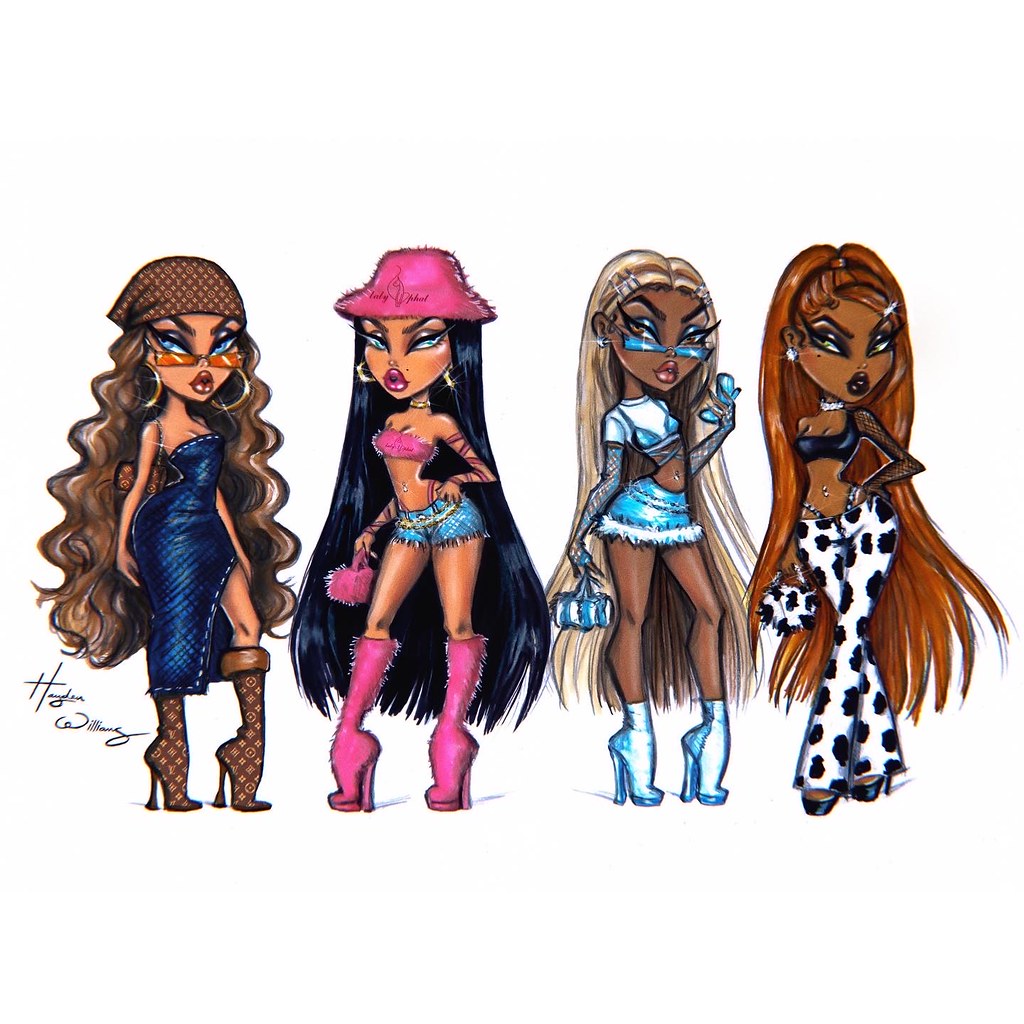 Y2K Coming up with fun fashion doll ideas. Inspired by th… Flickr
