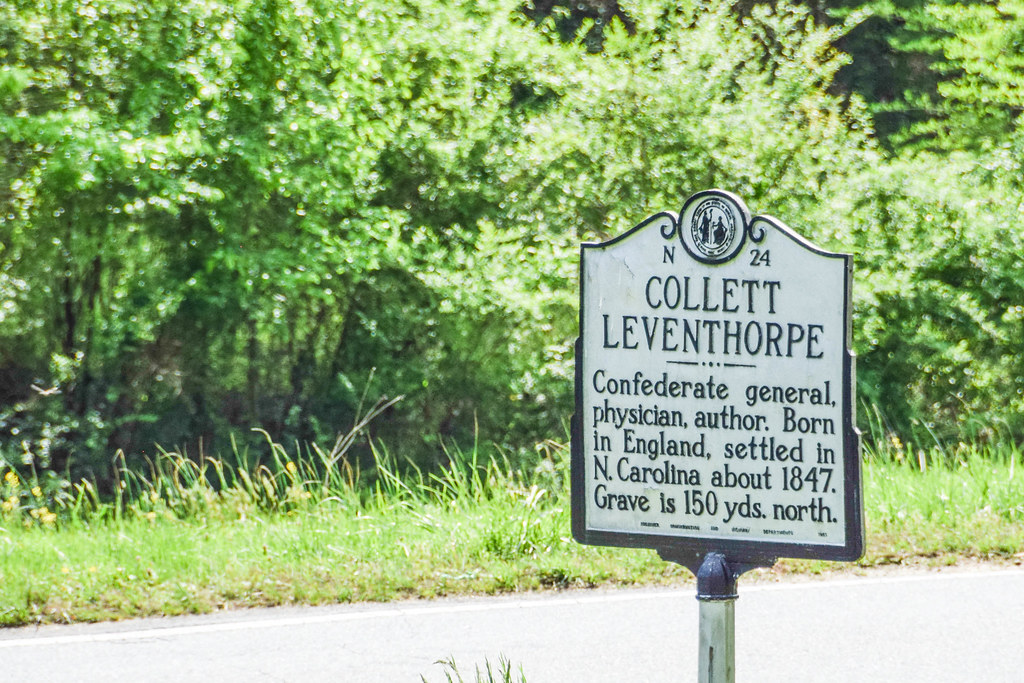 Collett Leventhorpe Historical Marker, Lenoir NC a photo on Flickriver