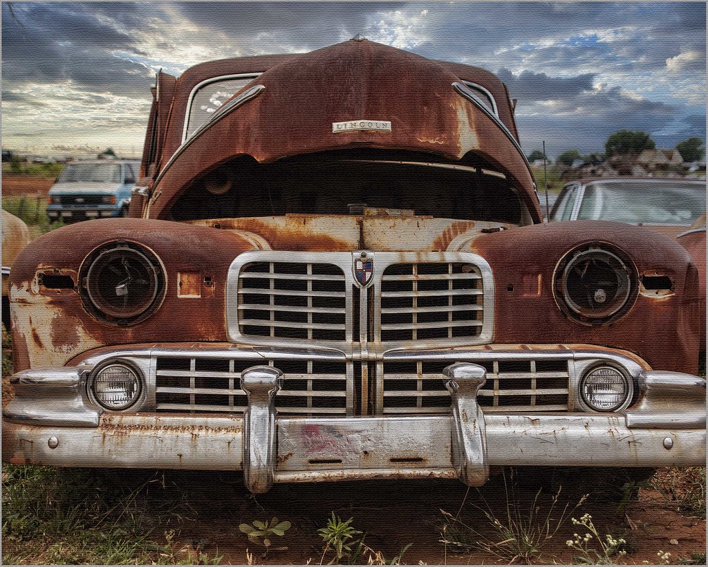 1947 Lincoln Continental Taken along Oklahoma Side Road Flickr