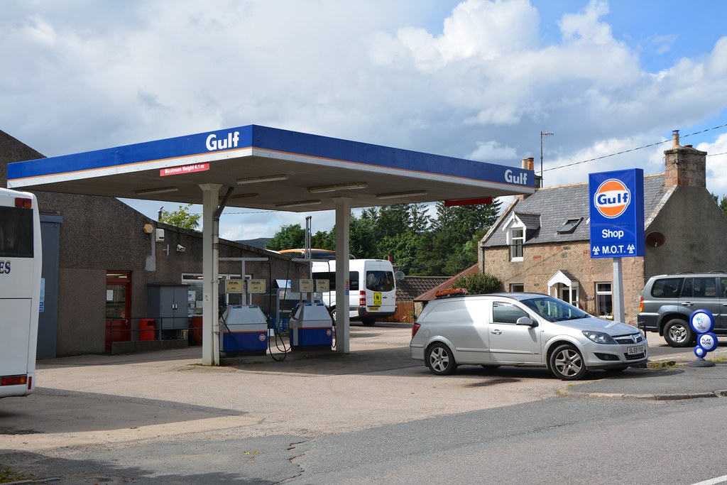 Gulf, Main Street Lumsden Aberdeenshire 2016. This was bra… Flickr
