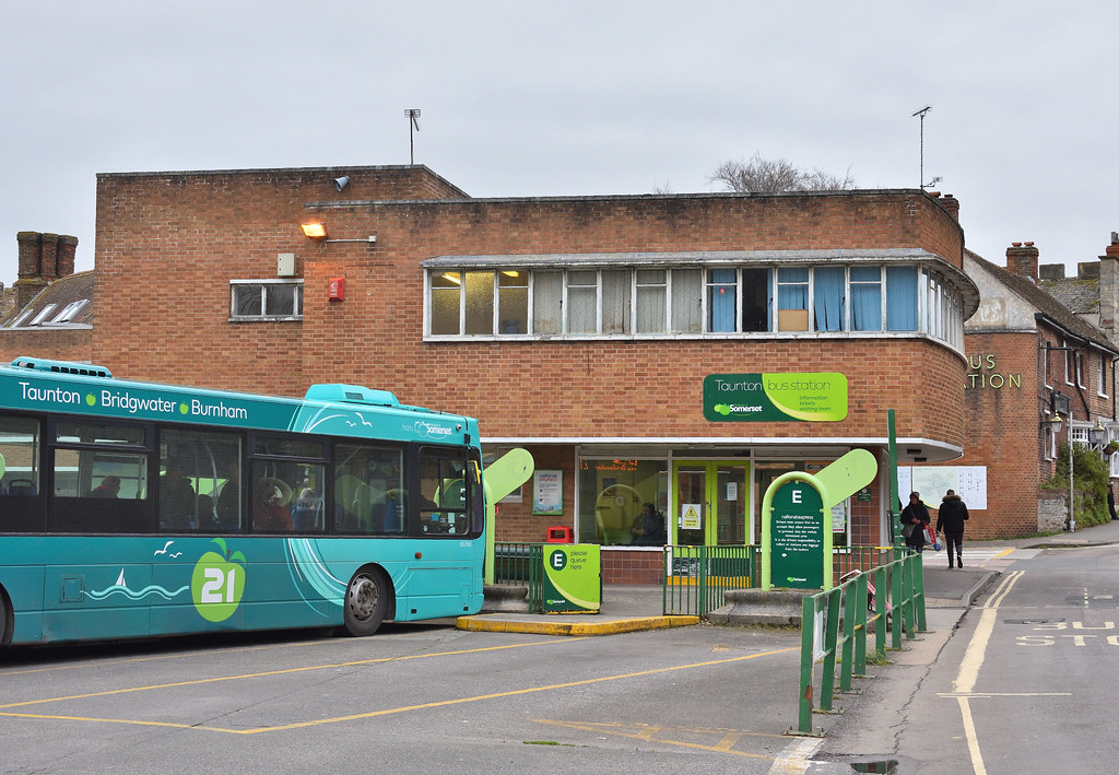 Taunton Bus Station Opened 1953, closed on March 27th 2020… Flickr