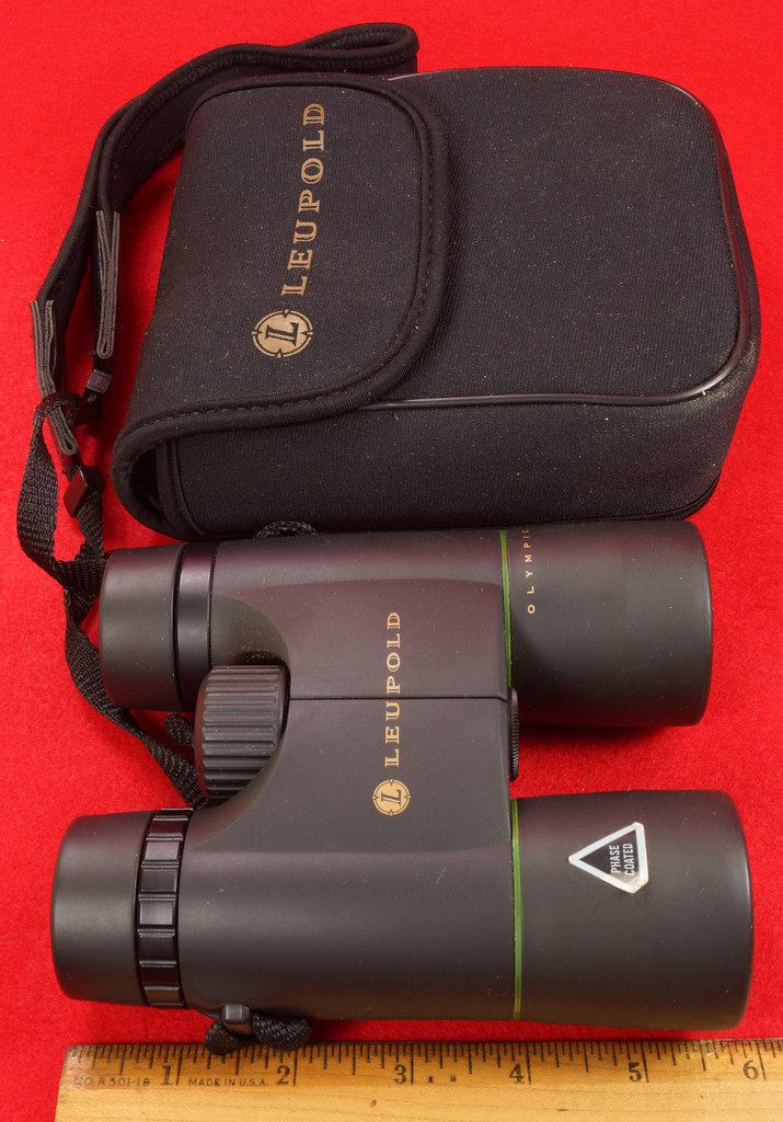 RD29343 NICE Leupold Olympic (Green Ring) Binoculars 8x42 … Flickr