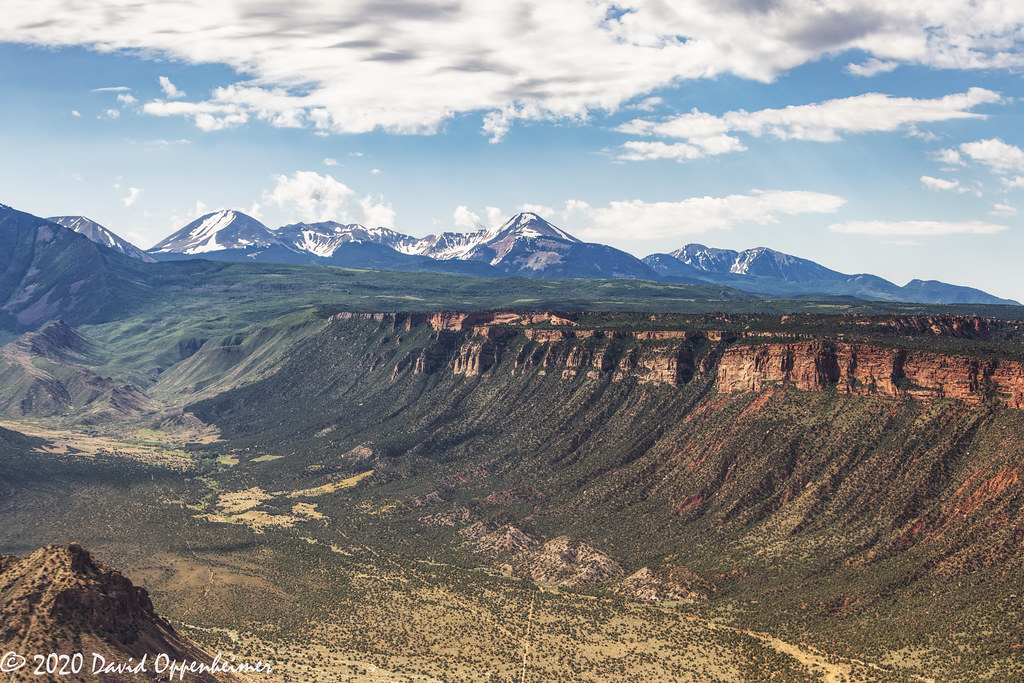 Castle Valley Utah Aerial Castle Valley, Utah with view of… Flickr