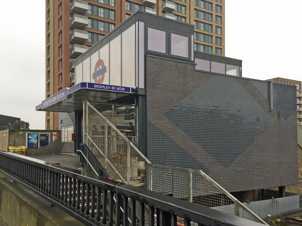 BromleybyBow station The final results of station refurb… Flickr