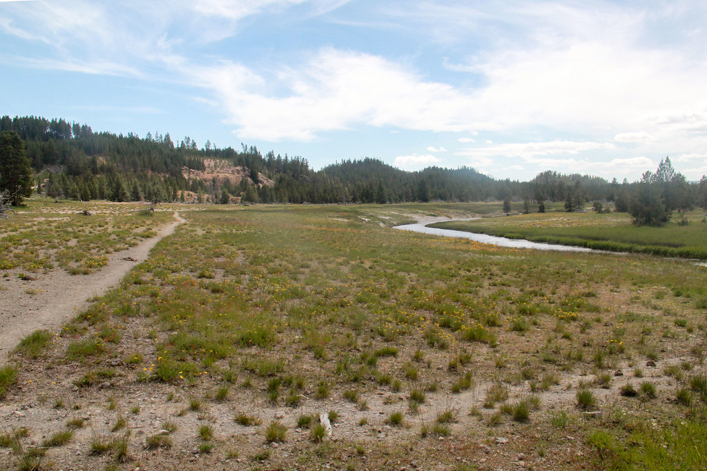 Porcupine Hills I'm between two backcountry thermal areas,… Flickr