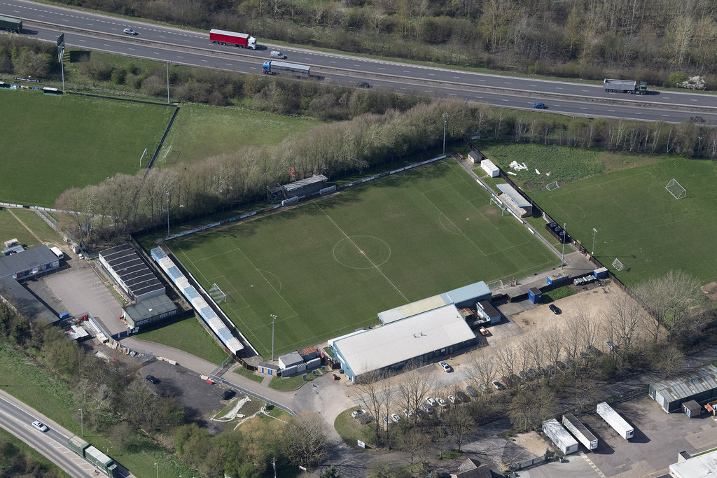 Bedford Town Football Club ground The Eyrie home of th… Flickr
