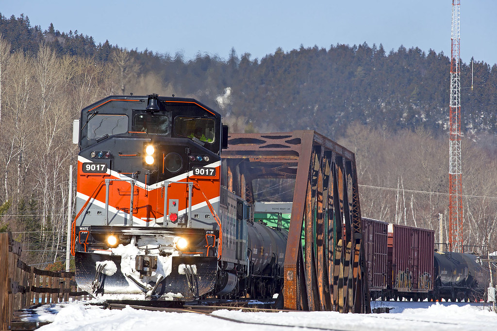Greenville Junction, Maine The CMQ's Bangor & Aroostook SD… Flickr