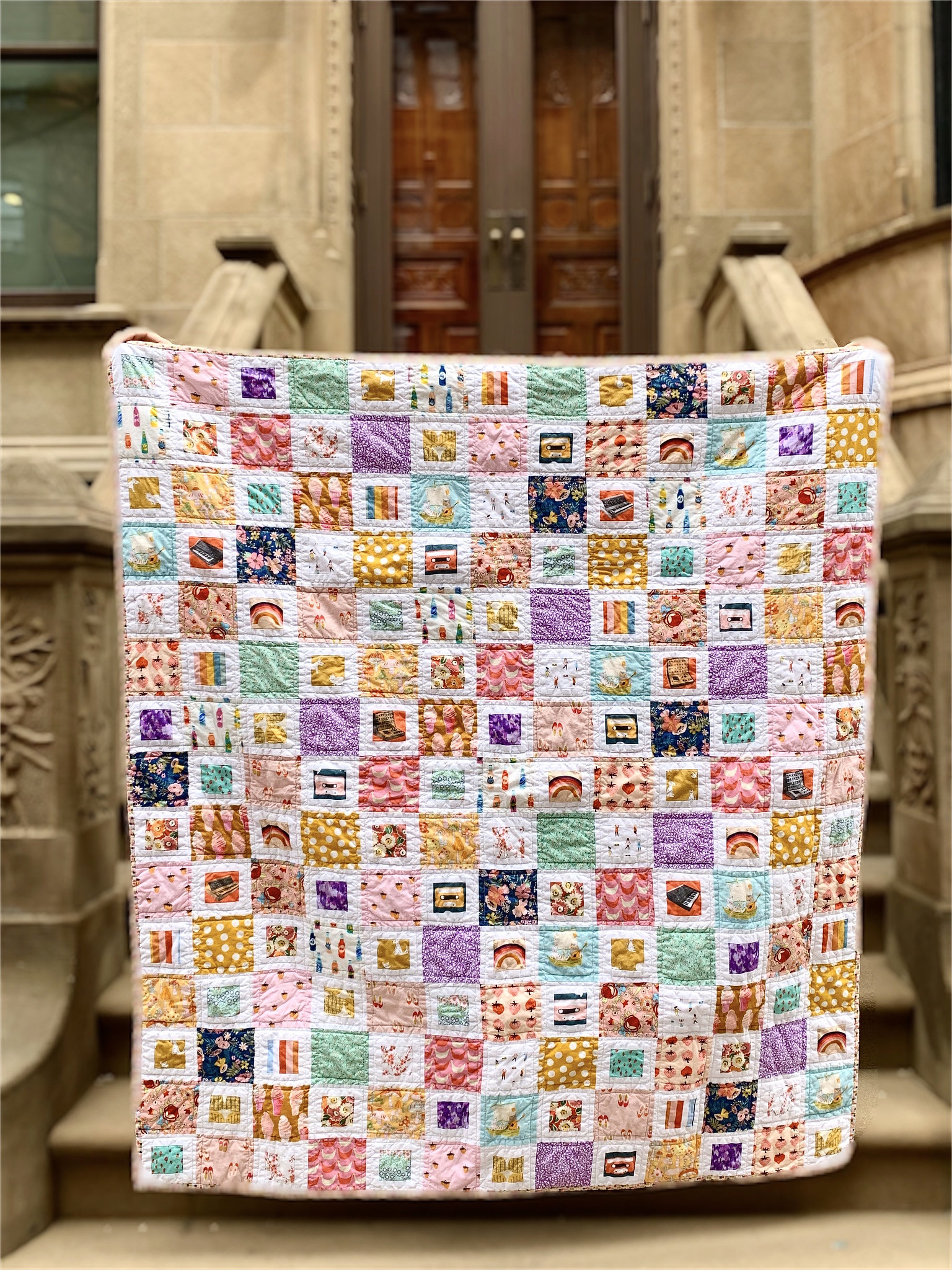 The Frances Quilt Pattern Testers' Quilts Kitchen