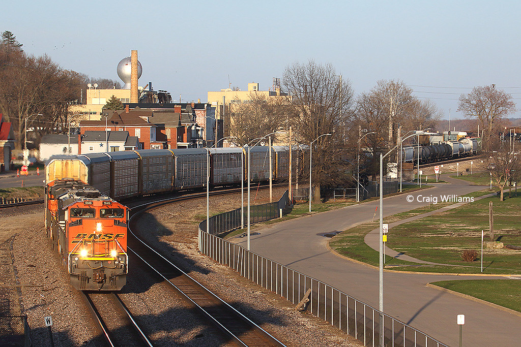BNSF 9146 Westbound HNTWKCK904 at Fort Madison IA Flickr