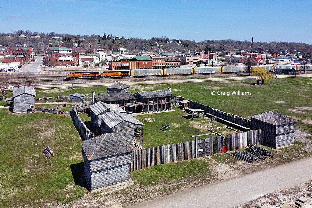 BNSF 6040 Westbound VBLUWEL104 at Fort Madison IA Flickr