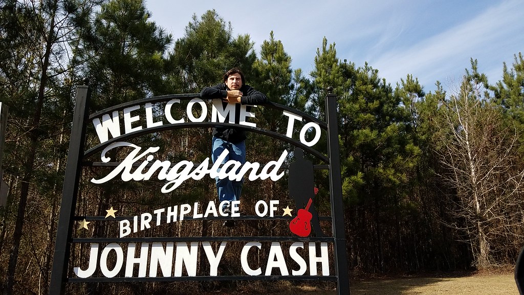 Sign "To KIngsland Birthplace of Johnny Cash" Ki… Flickr