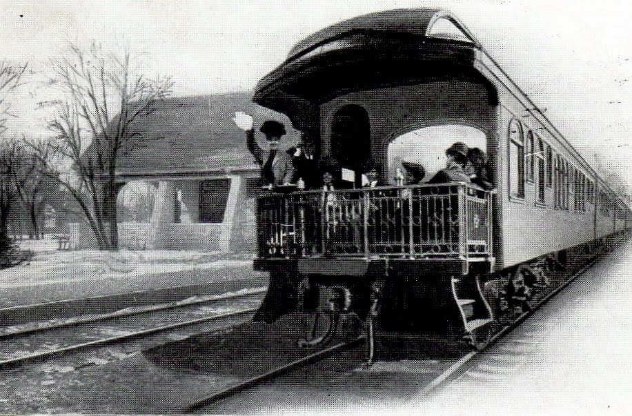 Old Burlington Route historical picture of a first class p… Flickr